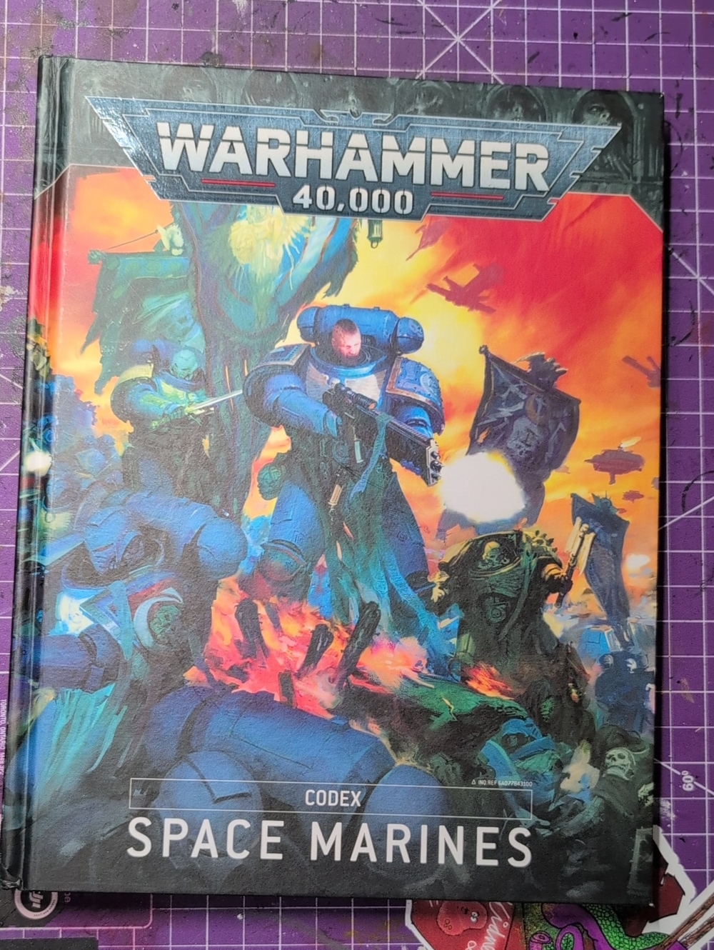 Codex: Space Marines Hardcover - Blue Cover